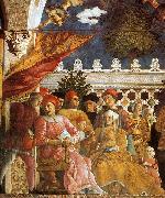 Andrea Mantegna The Court of Gonzaga oil